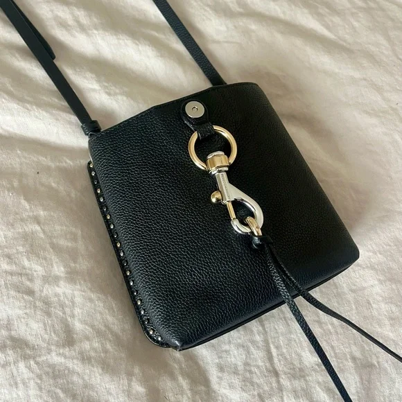 Rebecca Minkoff Mini Megan Studded Bag - Picture 2 of 5